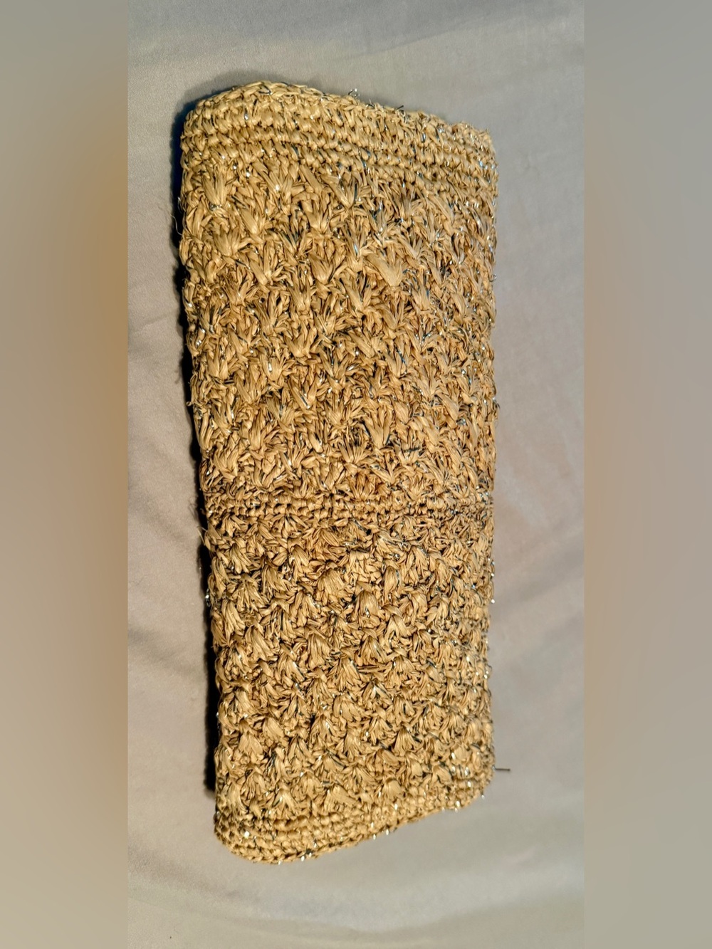 Tommy Bahama Straw Woven Clutch in Natural - Picture 5 of 7